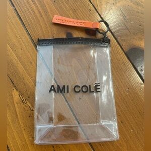 AMI COLE Clear Pouch